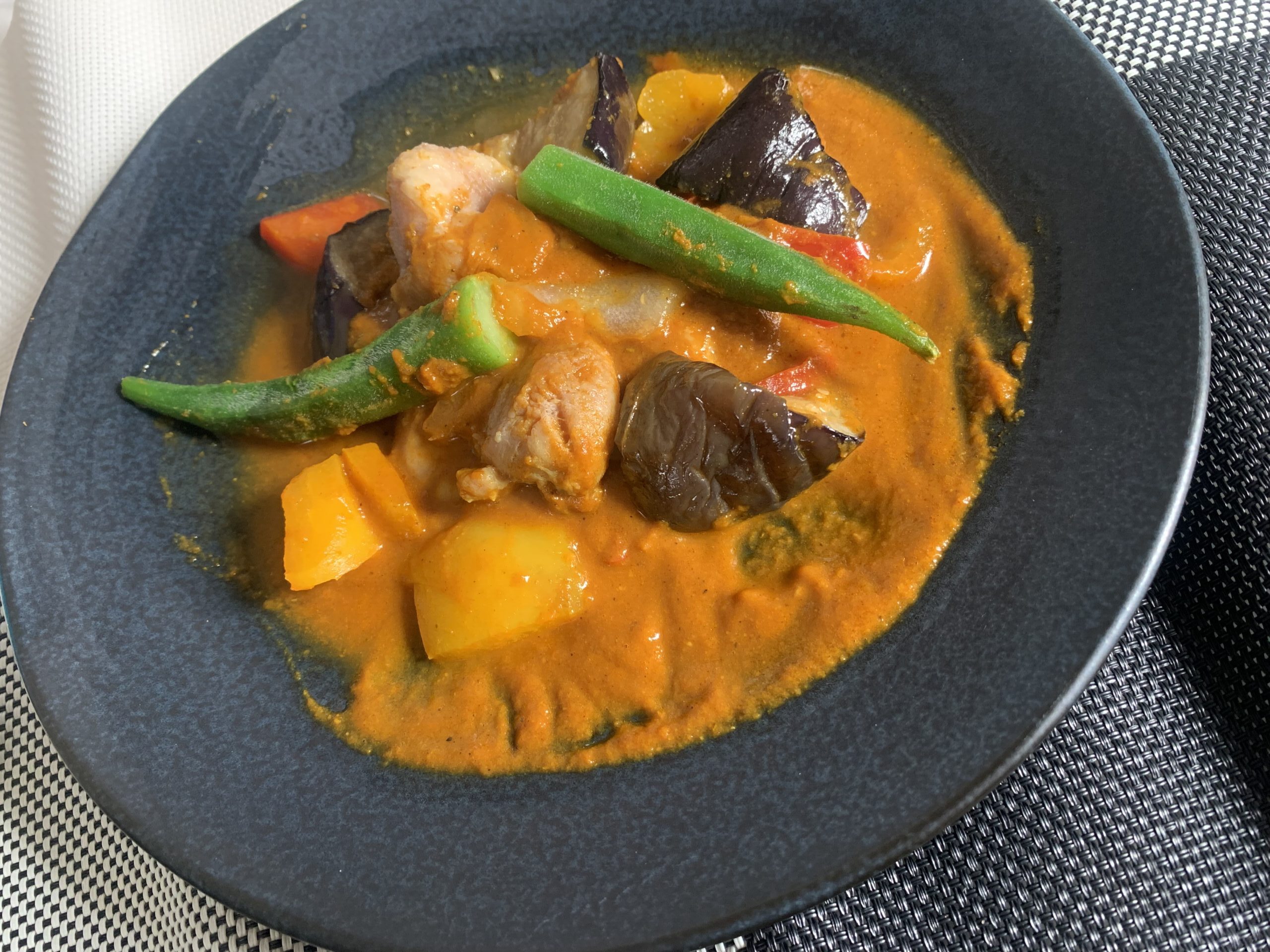 甘口トマトカレー整え後