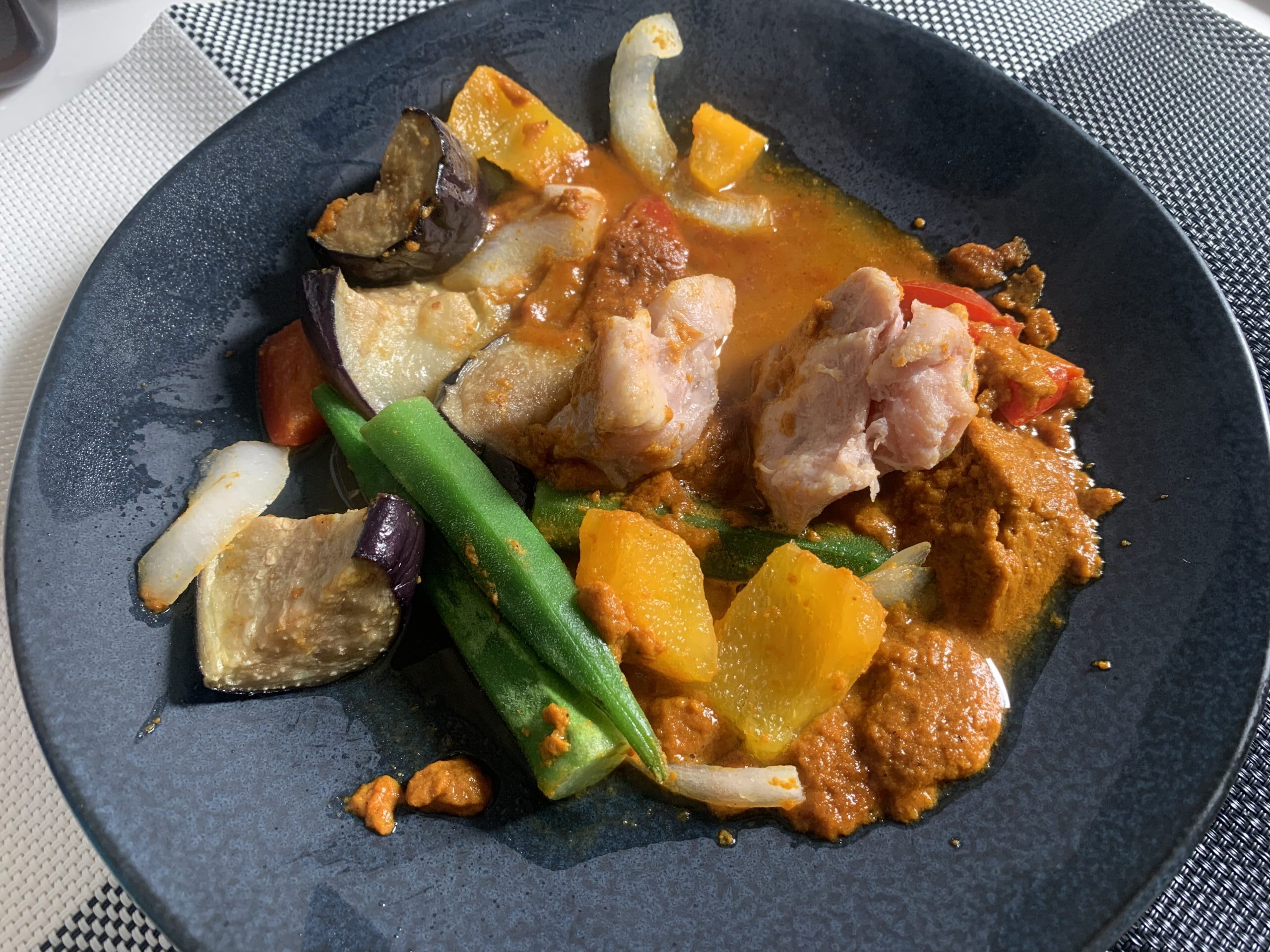 甘口トマトカレーレンチン後