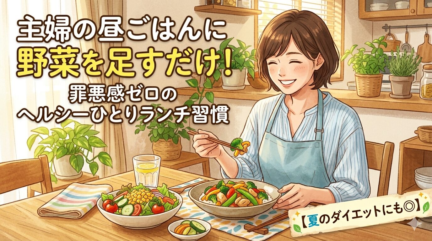 主婦ヘルシーランチアイキャッチ画像